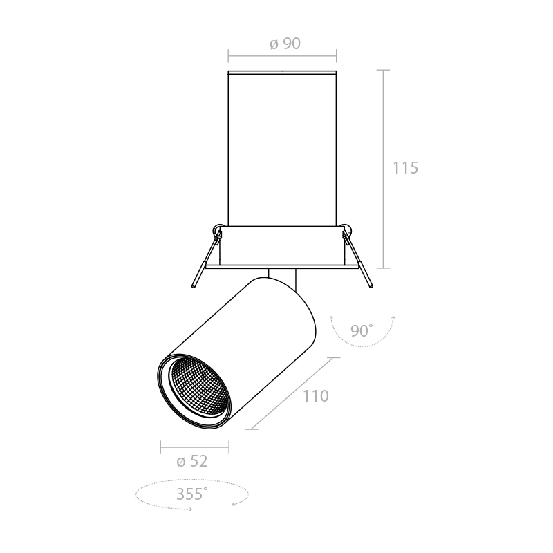 Odin-R-Recessed-Solo